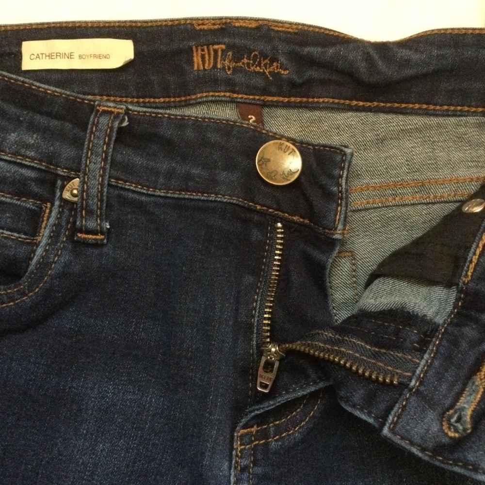 Kut From The Kloth Catherine Boyfriend Jeans Size 2 - Picture 11 of 15